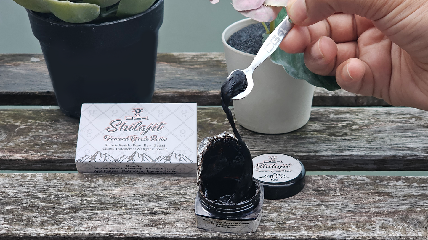 OG-1 Shilajit Himalayan Resin 10g (tester size)