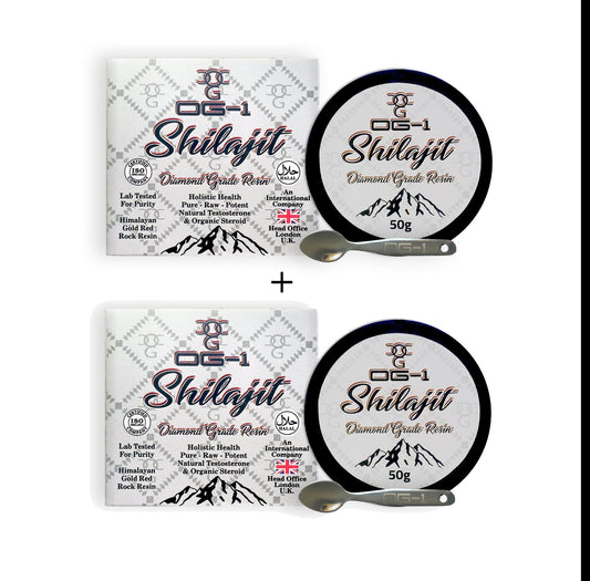 OG1 Shilajit 100g Special Offer (50g x 2 box pack)