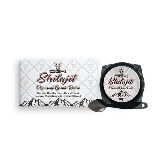 OG-1 Shilajit Himalayan Resin 10g (tester size)- Certified Holistic Health