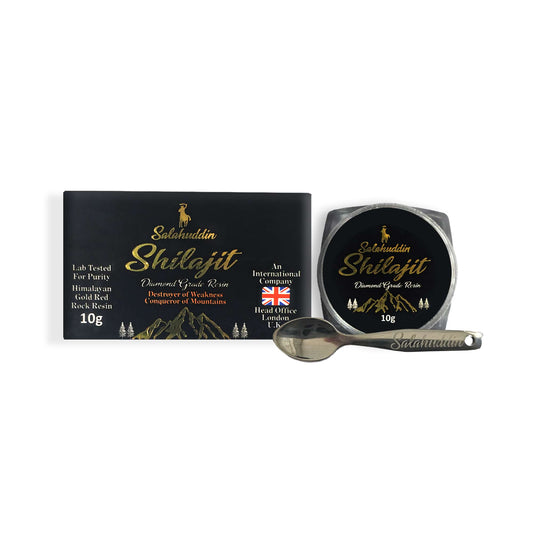 Salahuddin Shilajit Himalayan Resin 10g (tester size)