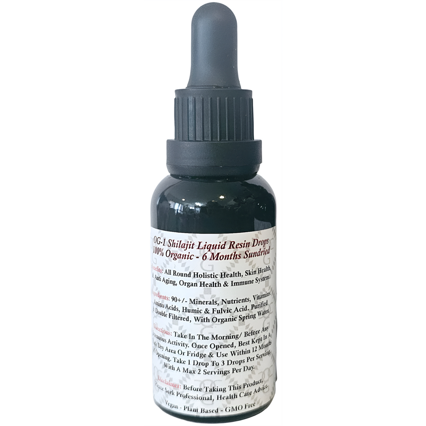 OG1 (HIMALAYAN) SHILAJIT RESIN LIQUID DROPS 30ml
