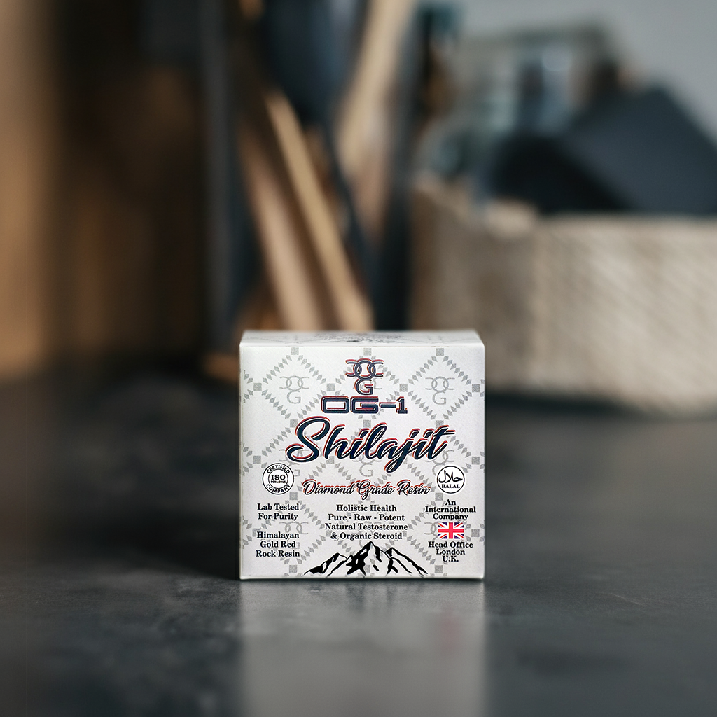 OG-1 Shilajit Himalayan Resin 50g - Certified Holistic Health