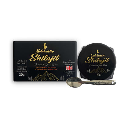 Salahuddin Shilajit Himalayan Resin 20g