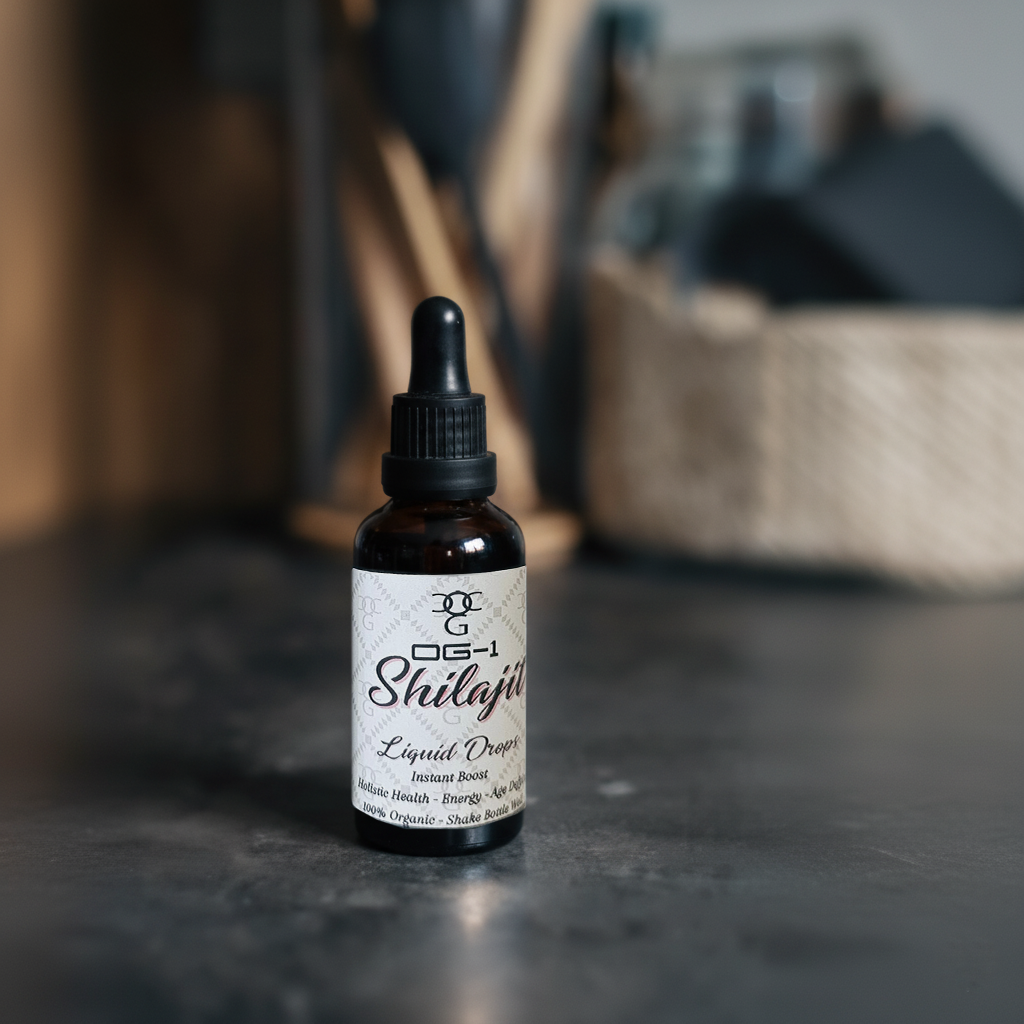 OG1 (HIMALAYAN) SHILAJIT RESIN LIQUID DROPS 30ml